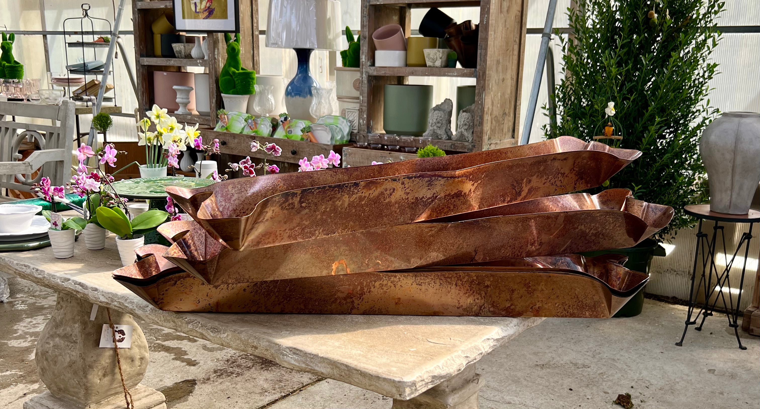 COPPER TROUGH