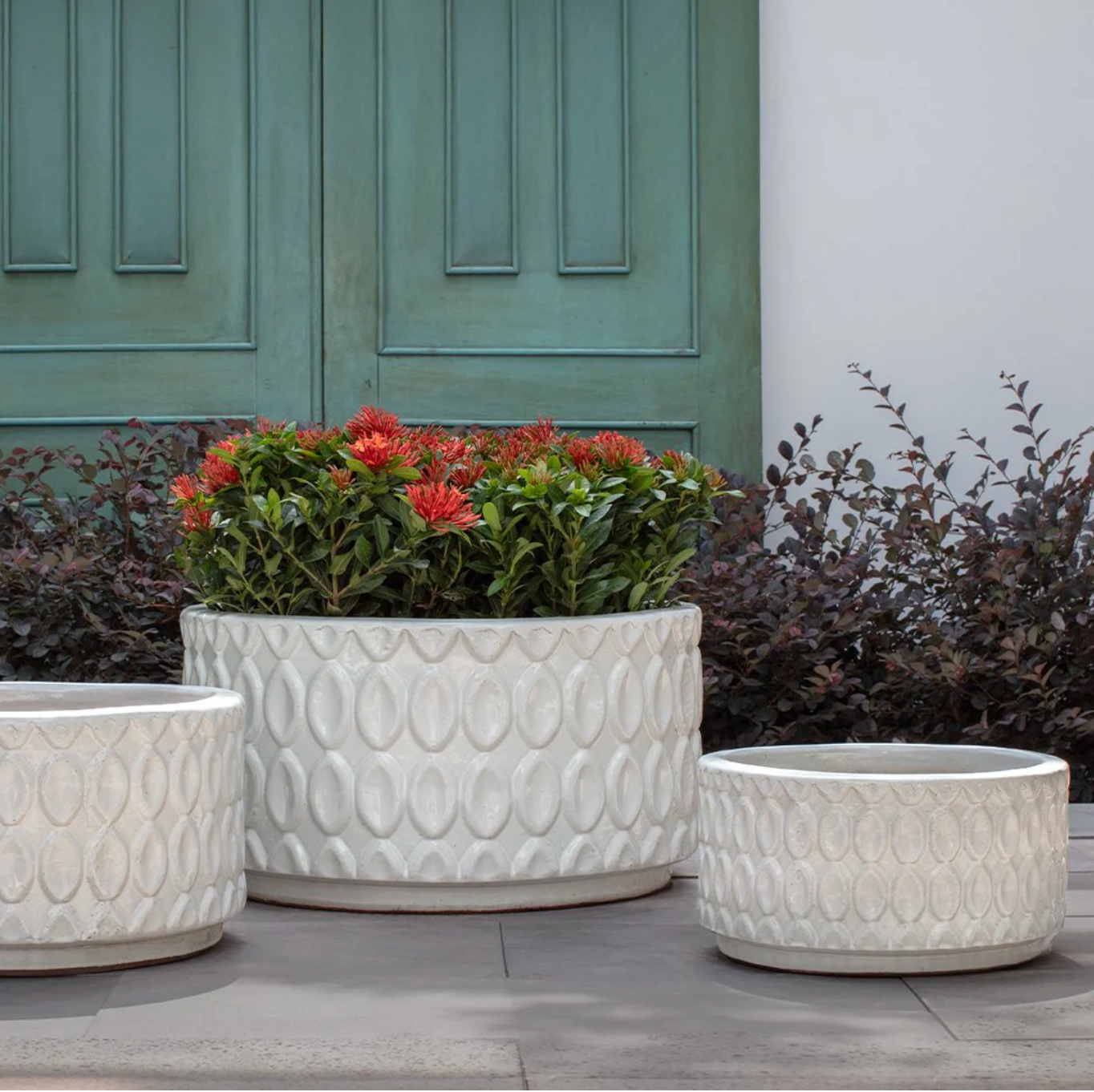 ORIEL LOW PLANTER SET